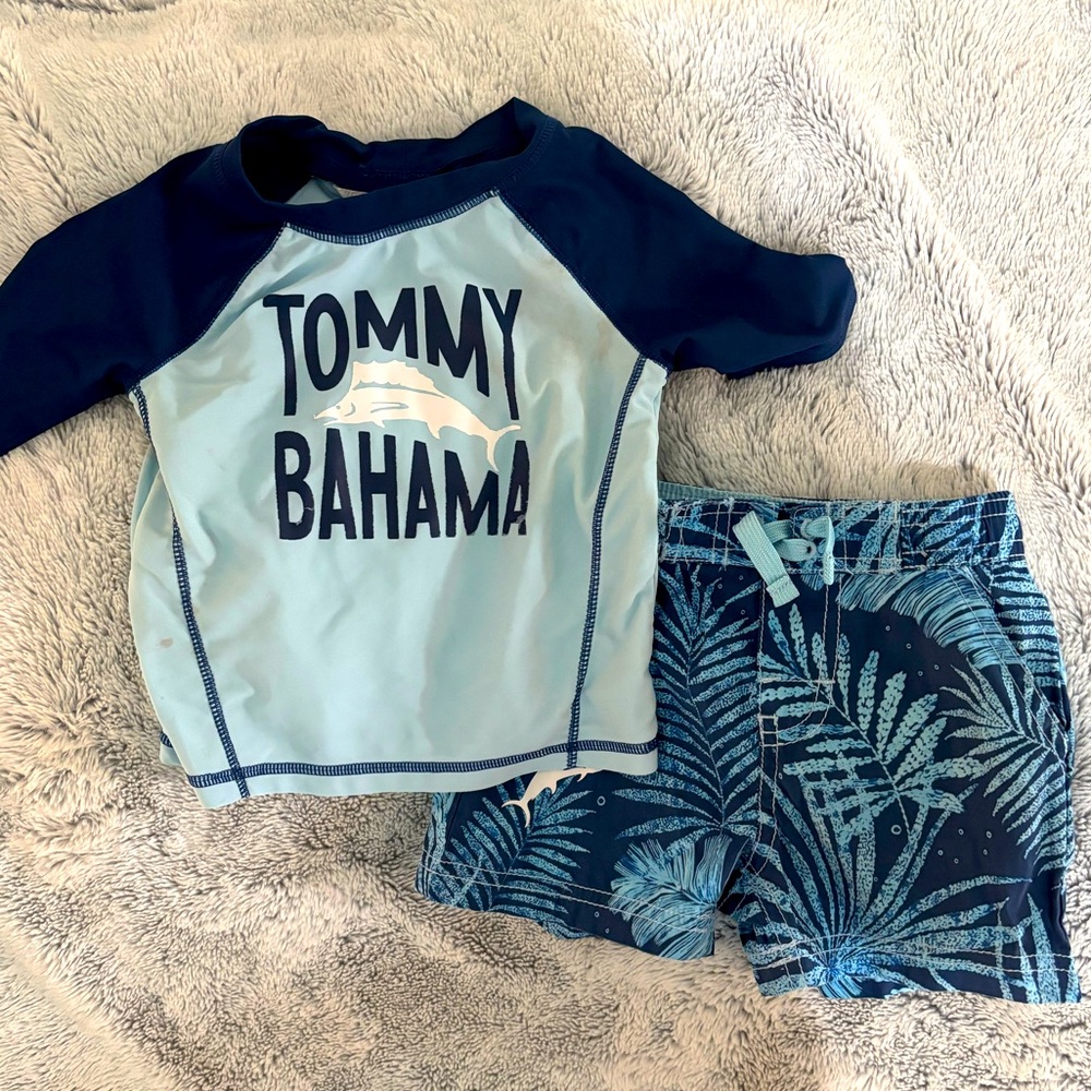 Tommy Bahama Kids Swim Set - Blue